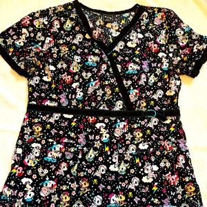 Tokidoki Scrub Top